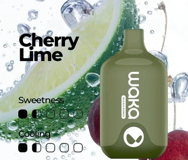 PHOTO-2023-10-23-14-39-02-5.jpg WAKA SMASH CHERRY LIME – 6000 PUFFS - Image 1