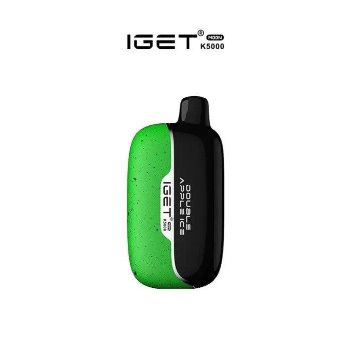 PHOTO-2023-10-23-14-49-03-2.jpg IGET MOON DOUBLE APPLE ICE – 5000 PUFFS - Image 1