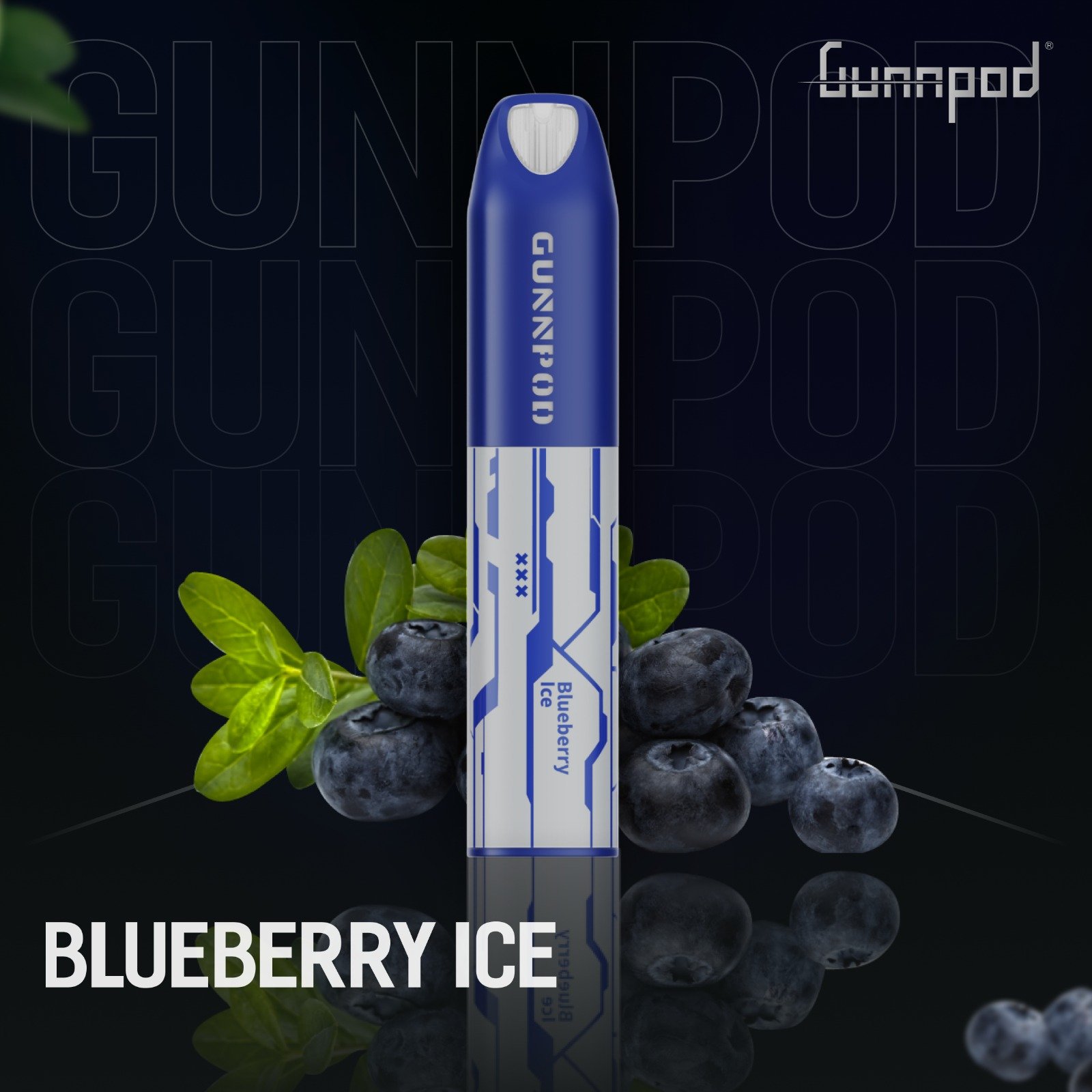 PHOTO-2023-10-23-15-00-13-3.jpg GUNNPOD LUME BLUEBERRY ICE – 5000 PUFFS - Image 1
