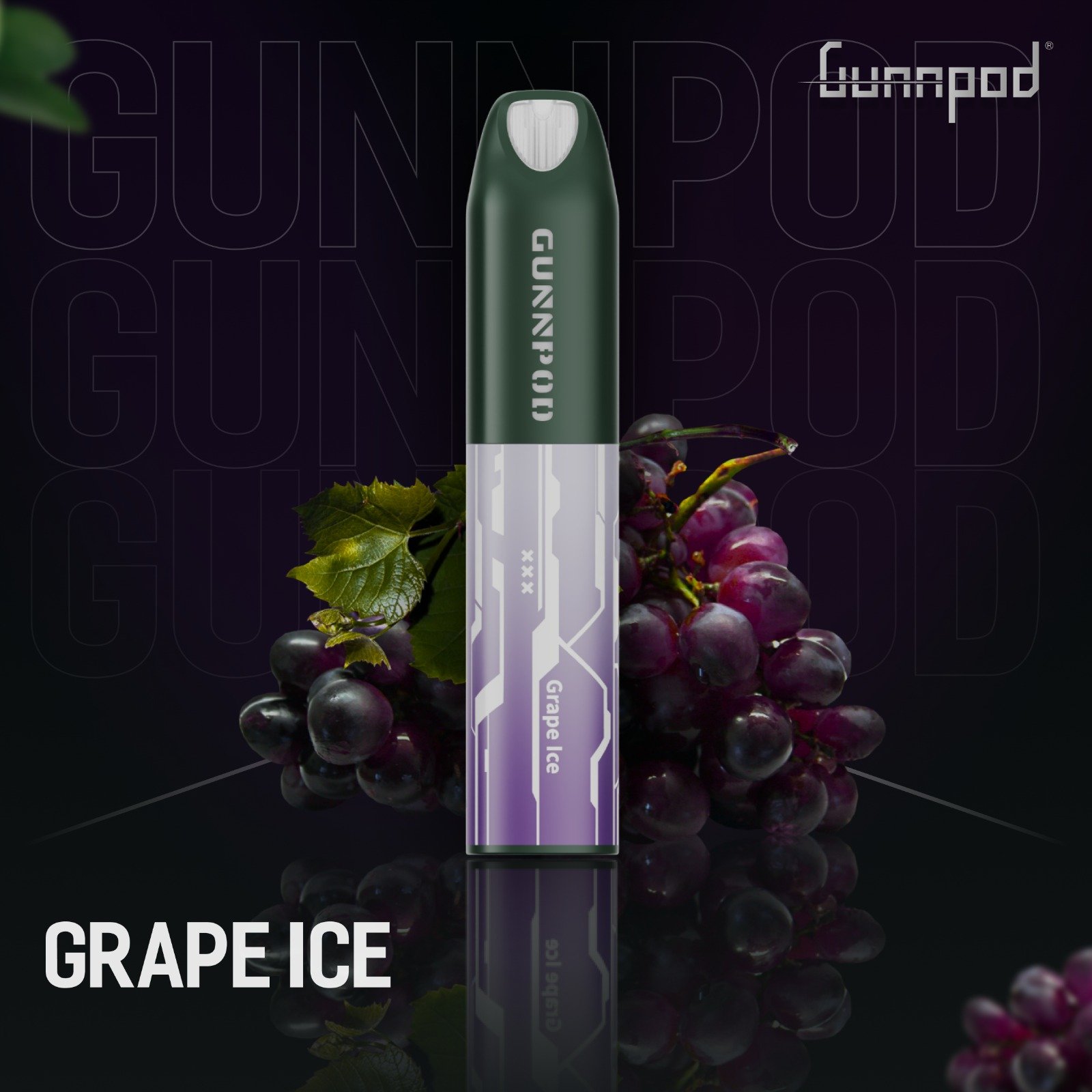 PHOTO-2023-10-23-15-00-13-7.jpg GUNNPOD LUME GRAPE ICE – 5000 PUFFS - Image 1
