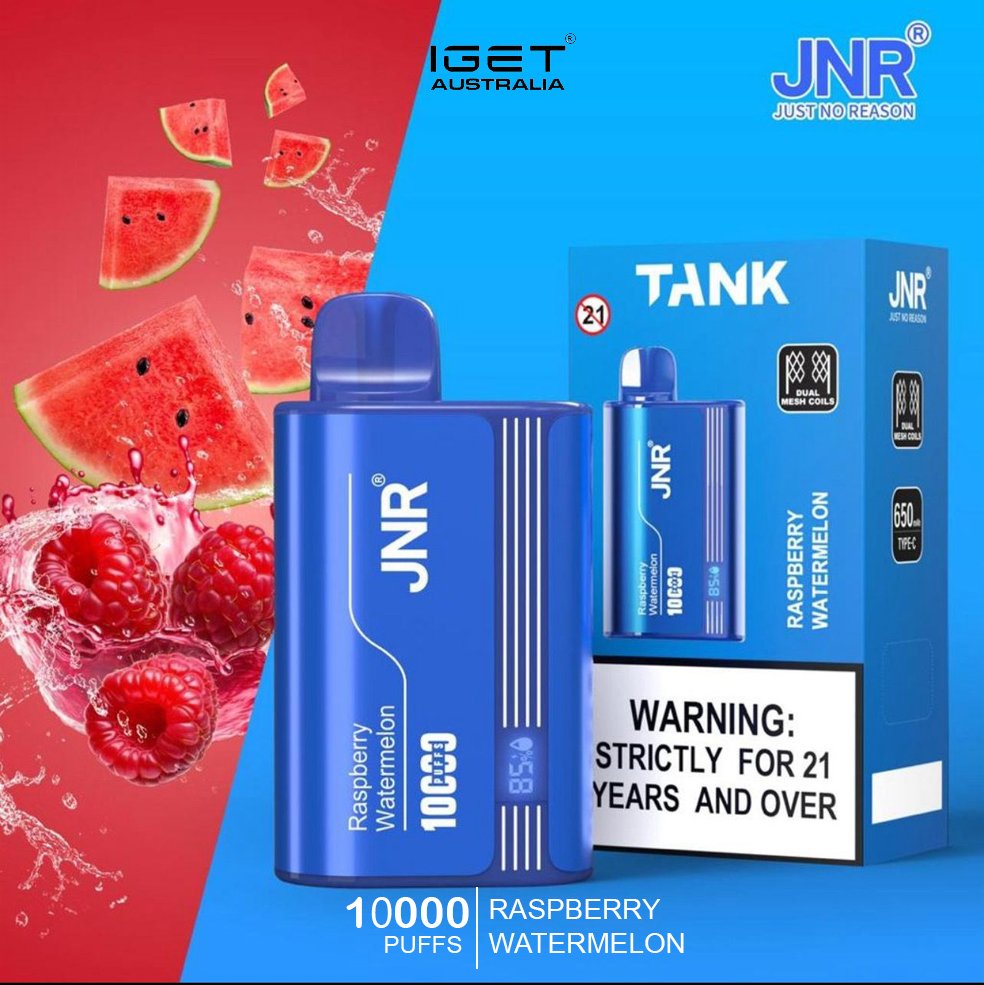 RASPBERRY-WATERMELON.jpg JNR TANK – RASPBERRY WATERMELON – 10000 PUFFS - Image 1
