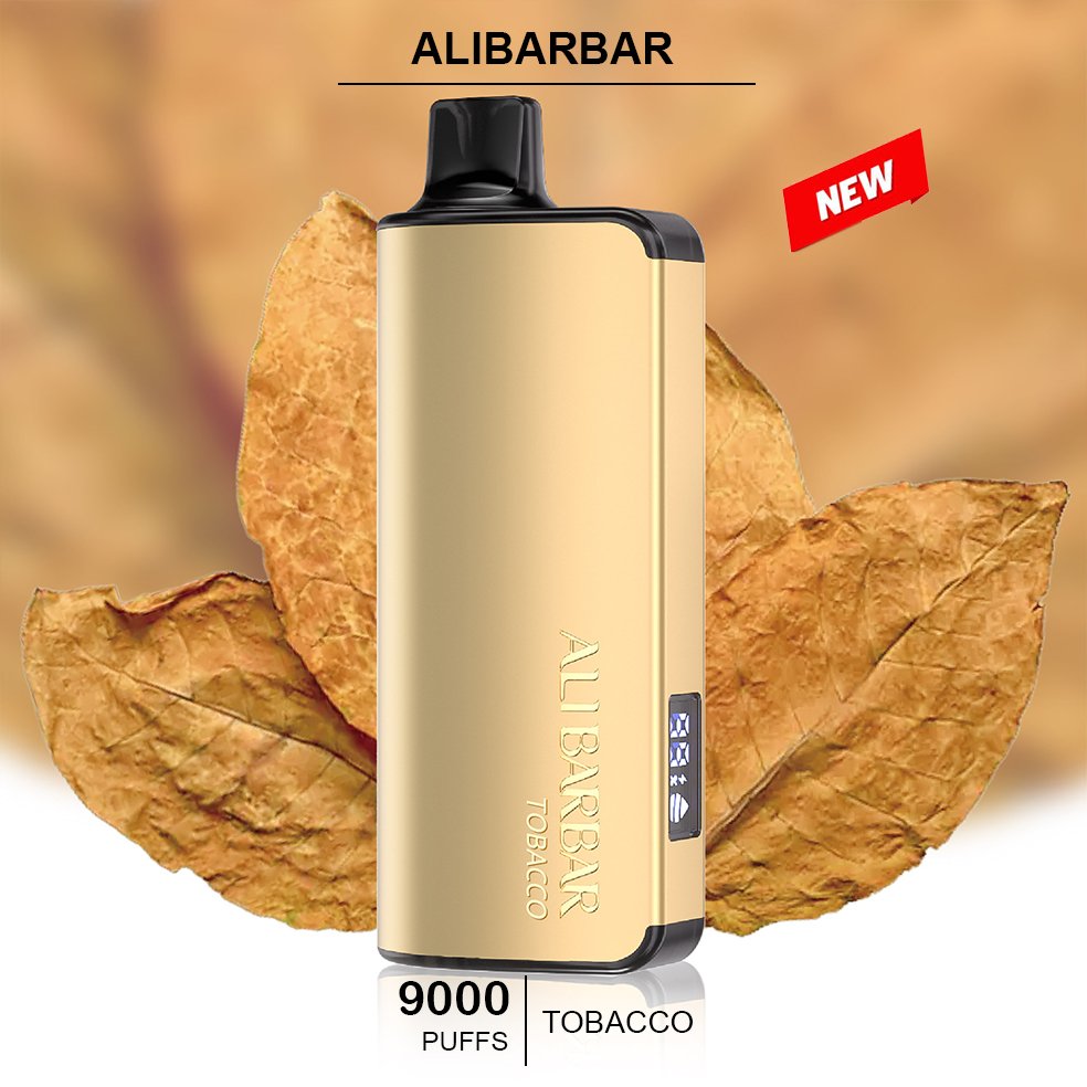 TOBACCO.jpg ALIBARBAR INGOT – TOBACCO – 9000 PUFFS - Image 1