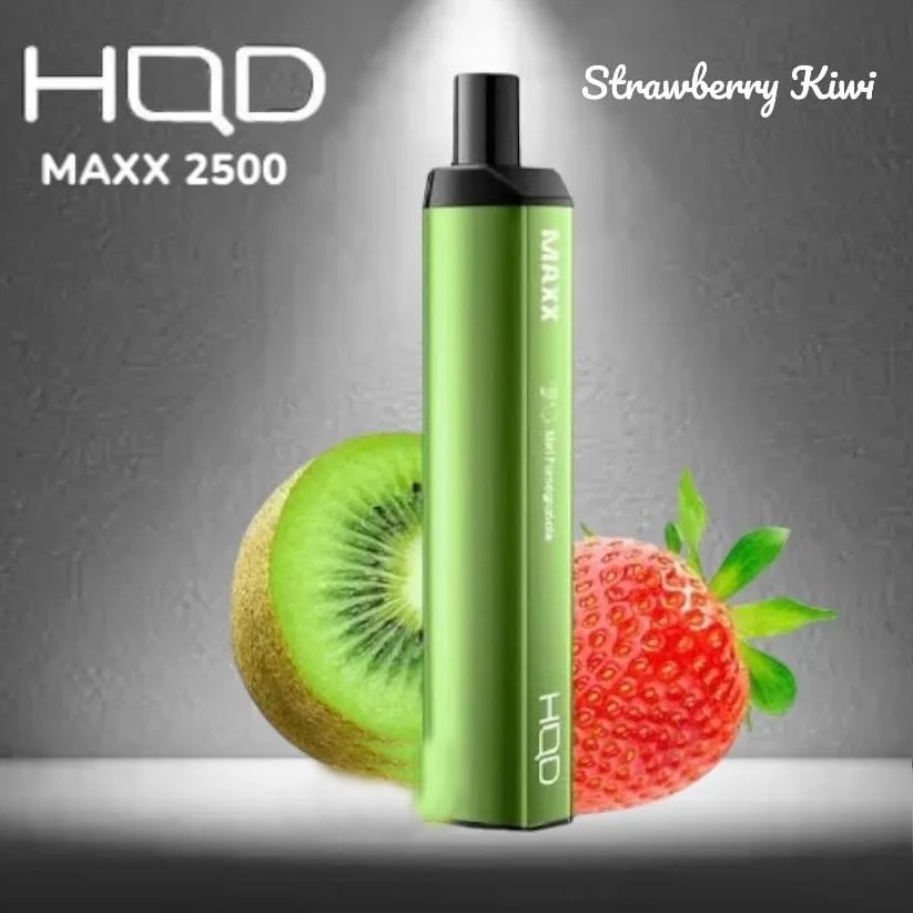 Untitled-1-2.jpg HQD MAXX STRAWBERRY KIWI- 2500 PUFFS - Image 1