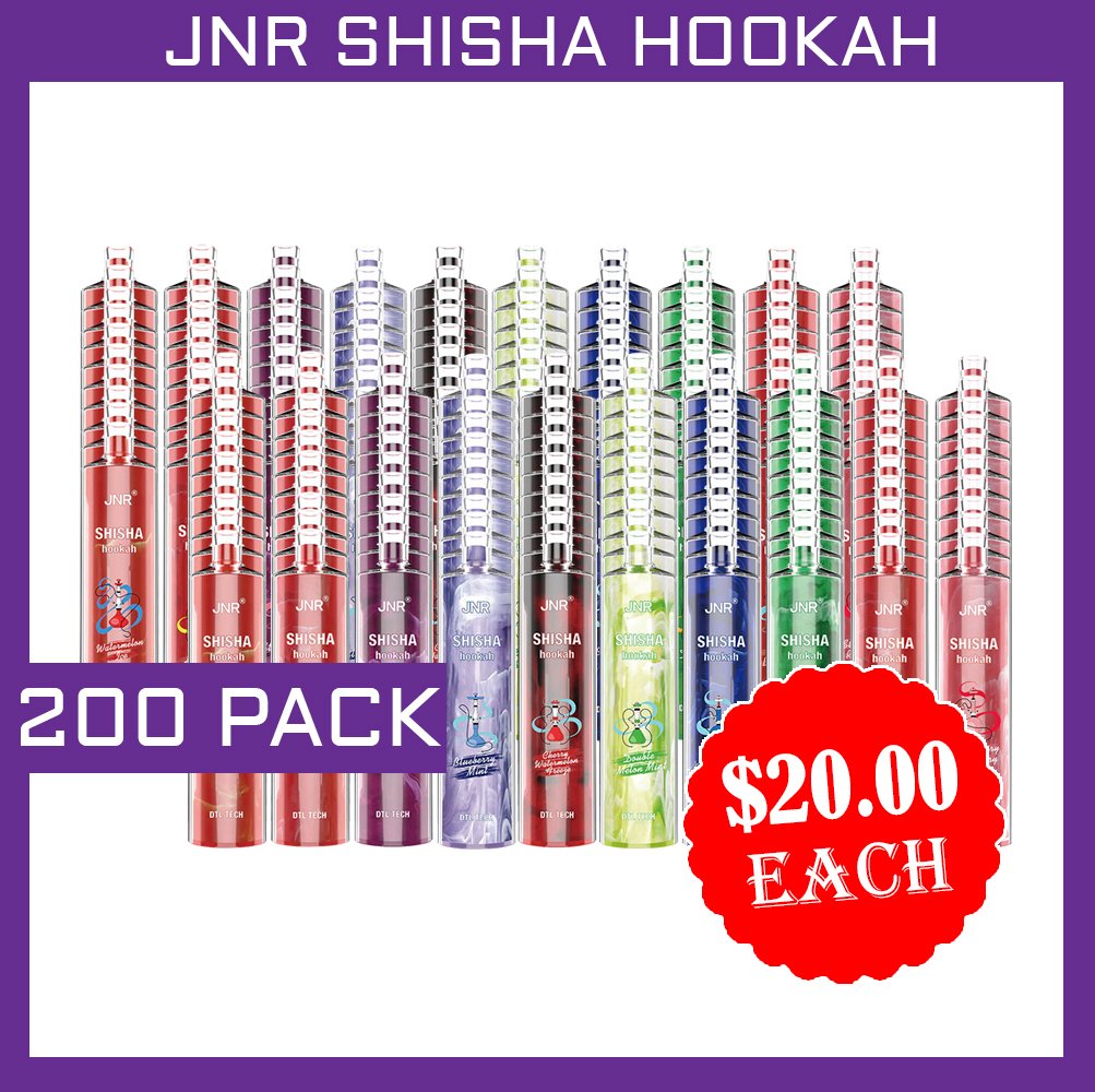 Untitled-2-1.jpg JNR SHISHA HOOKAH – 12000 PUFFS – 200 PACK - Image 1