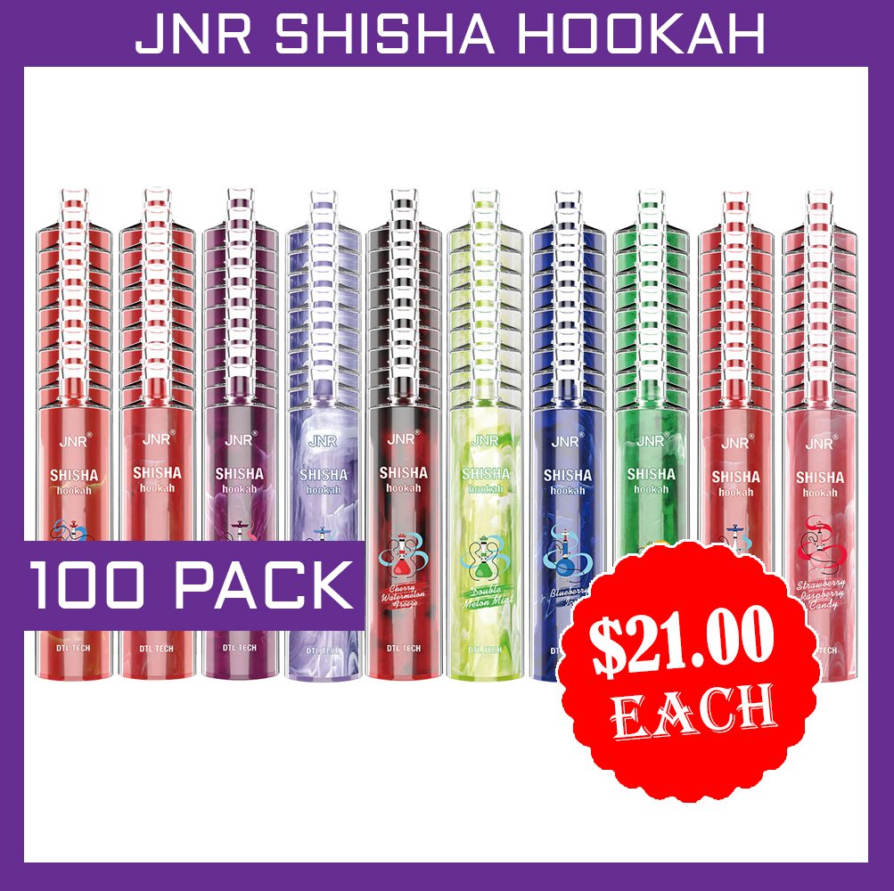 Untitled-2.jpg JNR SHISHA HOOKAH – 12000 PUFFS – 100 PACK - Image 1