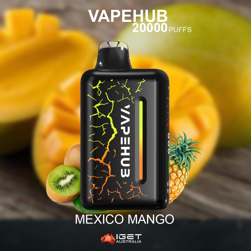 VAPEHUB-MEXICO-MANGO.jpg VAPEHUB MEXICO MANGO – 20000 PUFFS - Image 1