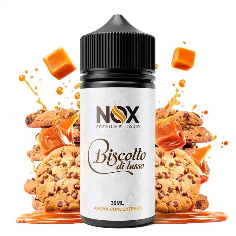 aroma-biscotto-di-lusso-30ml120-longfill-nox.webp Biscotto Di Lusso 30ml/120 Longfill – Nox + Base 70ml 100% VG - Image 1