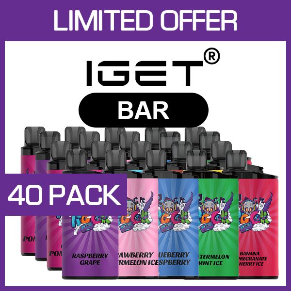 bar-packs-40.png IGET BAR – 3500 PUFFS – 40 PACK - Image 1