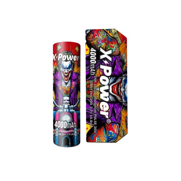 battery-18650-30a-4000mah-x-power.webp Bateria 18650 30A 4000mAh – X Power - Image 1