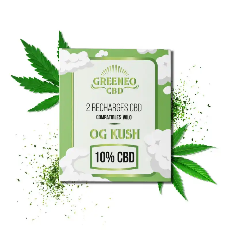 cartouches-pod-og-kush-x2.webp Pack 2x Recargas CBD Wilo x Greeneo - Image 1