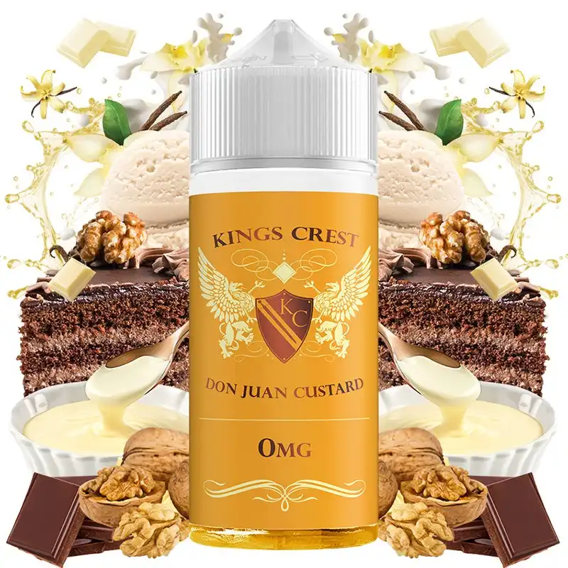 don-juan-custard-100ml-kings-crest-1.webp Don Juan Custard 100ml e 30ml – Kings Crest - Image 1