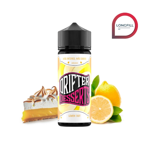 drifter-desserts-lemon-tart-longfill-24ml.webp Drifter Desserts Lemon Tart Longfill 24ml + Base 70ml 100% VG - Image 1