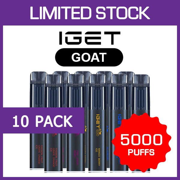 goat-pack-10-1.png IGET GOAT – 5000 PUFFS – 10 PACK - Image 1