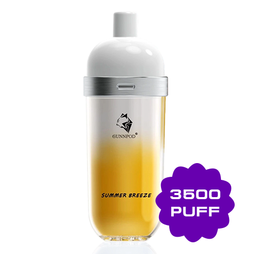 gunnpod-wave-summer-breeze.png GUNNPOD WAVE SUMMER BREEZE – 3500 PUFFS - Image 1