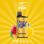 IGET BAR MANGO – 3500 PUFFS