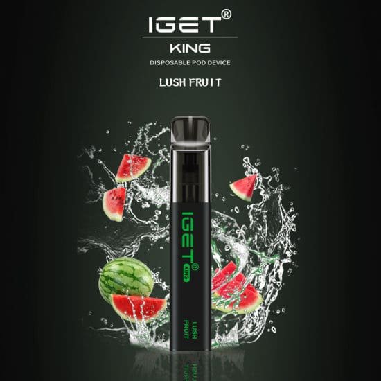 iget-king-lush-fruit-2600-puffs-min.jpg IGET KING LUSH ICE – 2600 PUFFS - Image 1