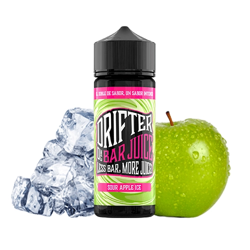 juice-sauz-drifter-bar-sour-apple-ice-100ml.webp Drifter Bar by Juice Sauz – Sour Apple Ice 100ml e 24ml - Image 1