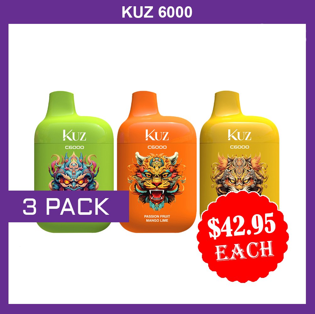 kuz-3-pack-2.jpg KUZ – 6000 PUFFS – 3 PACK - Image 1