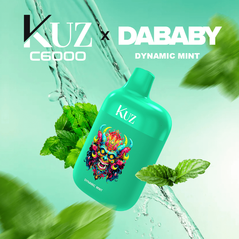 kuz-6000-puffs-dynamic-mint-min.png KUZ DYNAMIC MINT – 6000 PUFFS - Image 1