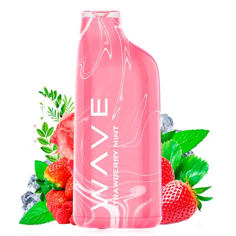 pod-desechable-strawberry-mint-800puffs-bud-vape-wave-800.webp Vape Descartável – Bud Wave Vape 8000 Puffs – Stawberry Mint - Image 1