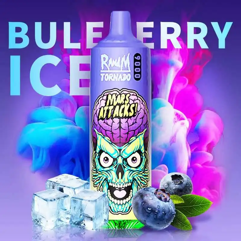 randm_tornado_9000_Blueberry-ice-2.webp Blueberry Ice – RandM TORNADO & White Rabbit – 9000 puffs - Image 1