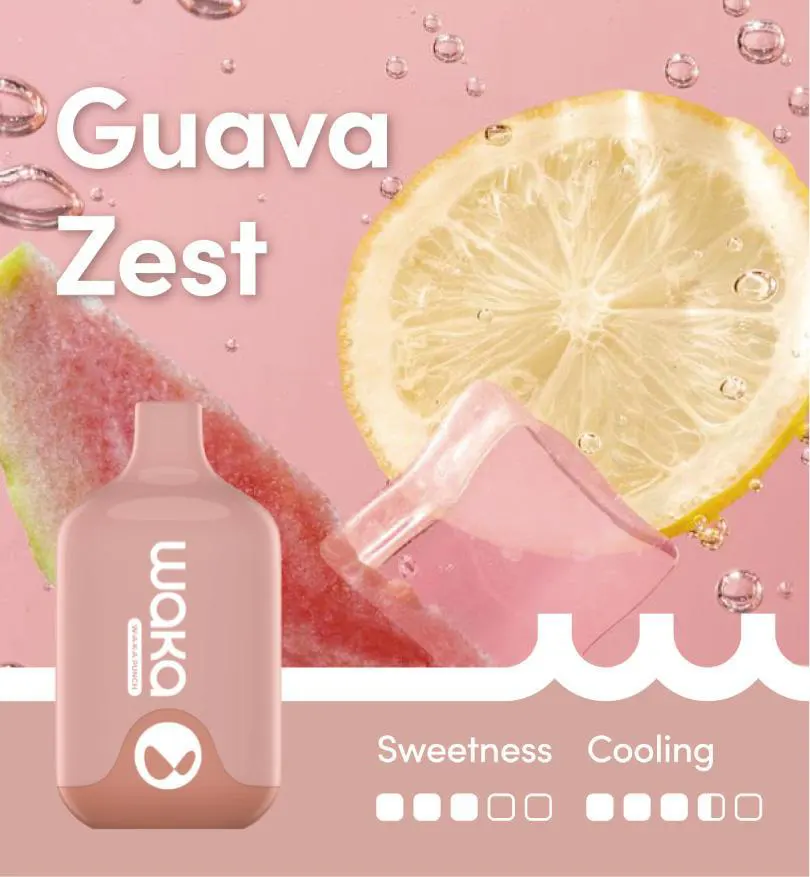 waka-smash-guava-zest-.webp WAKA SMASH GUAVA ZEST – 6000 PUFFS - Image 1