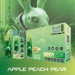 Apple Peach Pear – RandM TORNADO & White Rabbit – 9000 puffs - Image 2