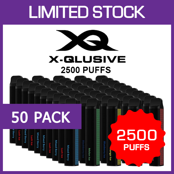 xqlusive-pack-50.png X-QLUSIVE – 2500 PUFFS – 50 PACK - Image 1